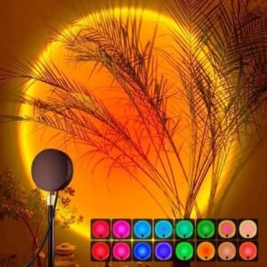 Sunset Lamp Night Light Projection Decor